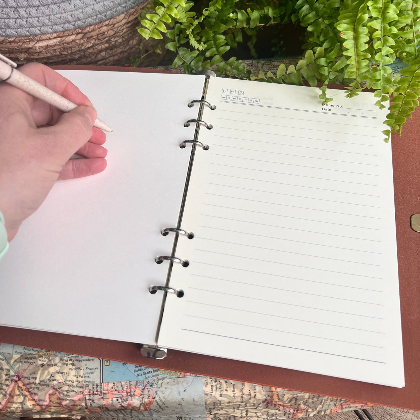 A5 Personalised Ring Binder Organiser