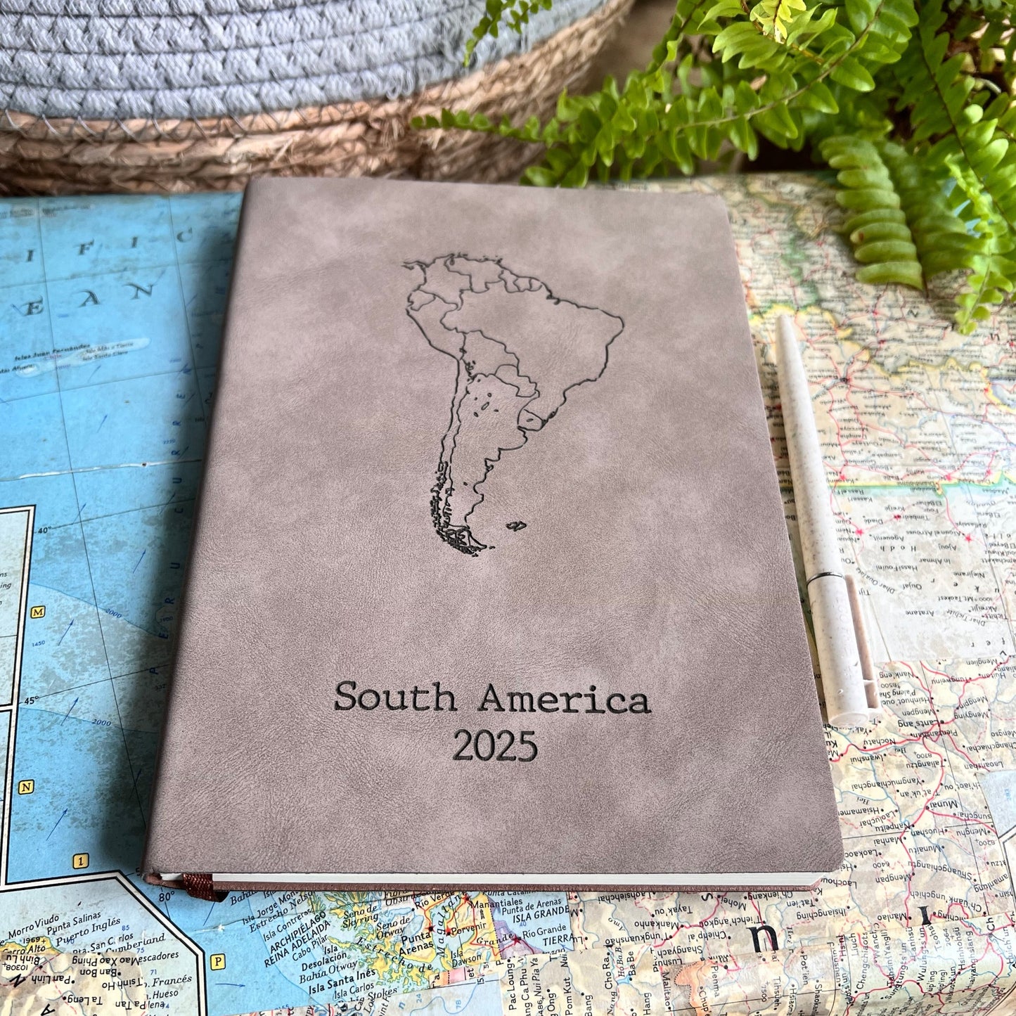 Personalised South America Travel Journal