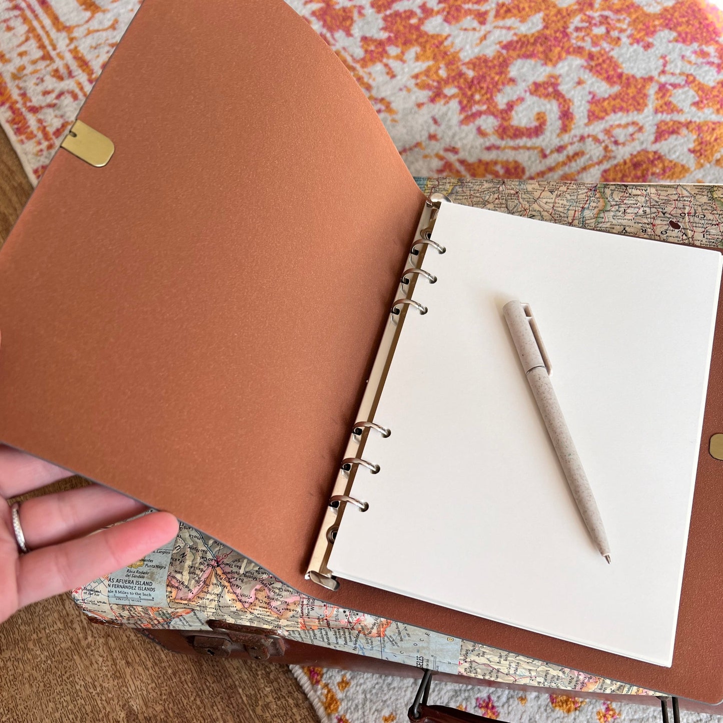 A5 Personalised Ring Binder Organiser