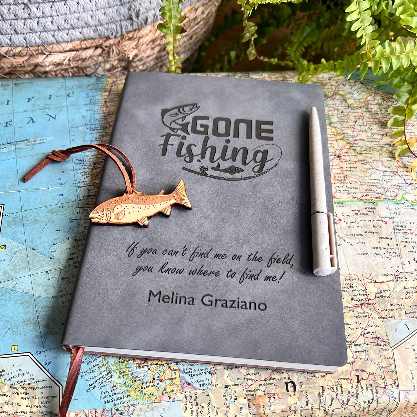 Personalised Fishing Journal