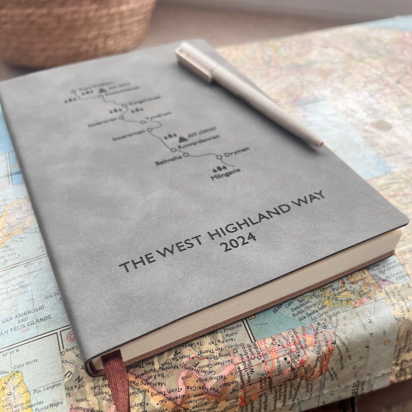 Personalised 'West Highland Way' Journal