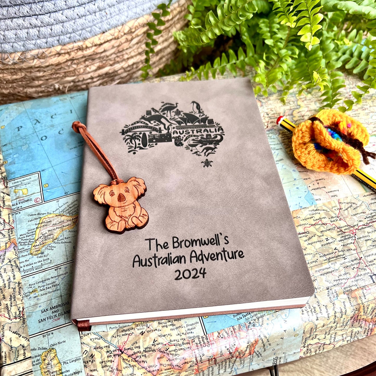 Personalised Australia Travel Journal