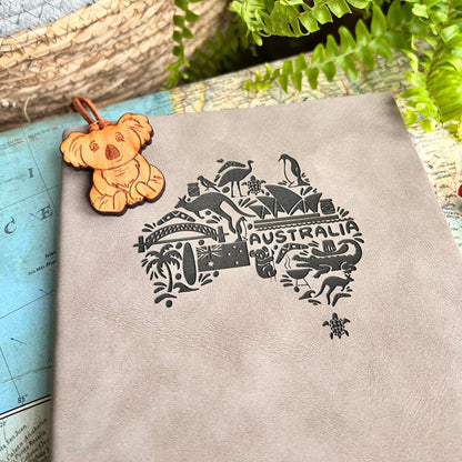 Personalised Australia Travel Journal