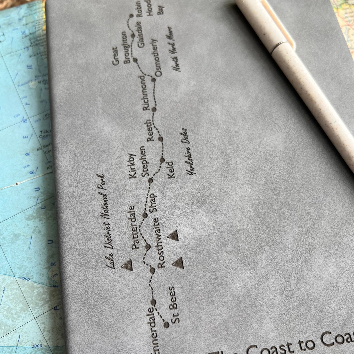 Personalised 'Wainwright's Coast to Coast Walk' Journal