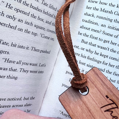 Personalised Mountain Bookmark