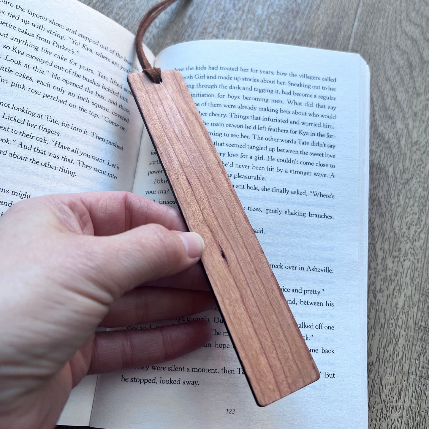 Personalised Mountain Bookmark